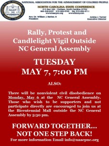 NAACP Protest Flyer