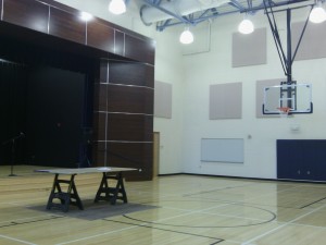 Northside Elementary auditorium gym