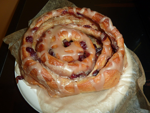 Orange Cranberry Bun