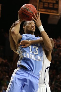 Tokoto muscling his way to the basket. (Todd Melet)