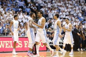 Tar Heels gutted it out Saturday (Todd Melet)