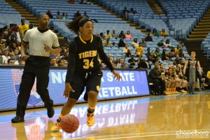 Jamella Smith filled the stat sheet with 12 points, 6 rebounds and 5 assists.