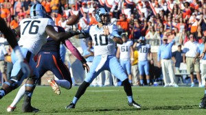 Mitch Trubisky continues to work on his game (UNC Athletics)