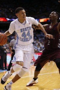 Justin Jackson drives to the basket (Todd Melet)