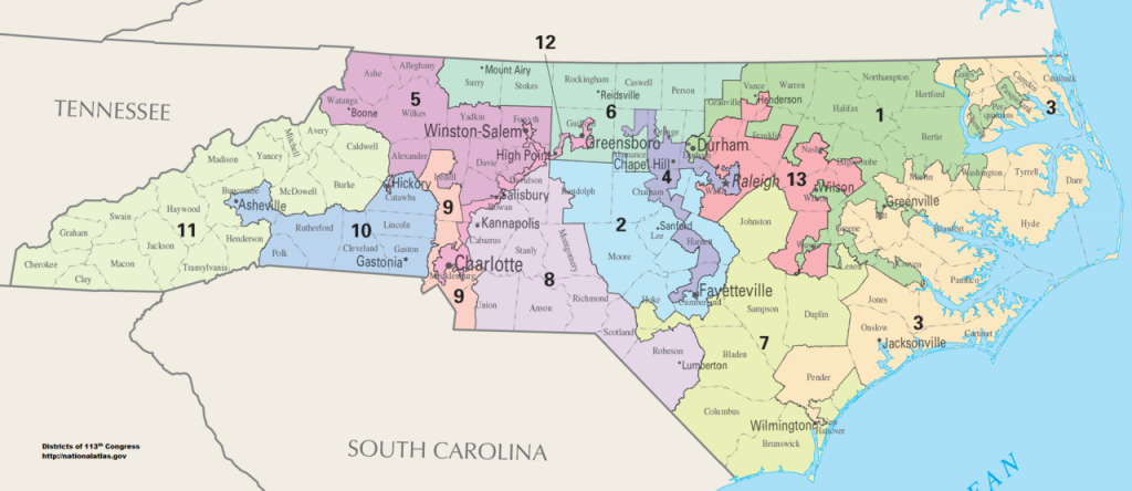 NC Congressional District Maps