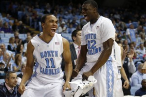 Brice Johnson recorded a breakout performance Sunday (Todd Melet)