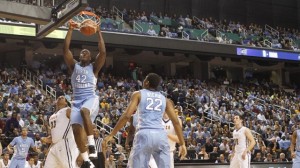 James tied a career-high in scoring Tuesday night (UNC Athletics)