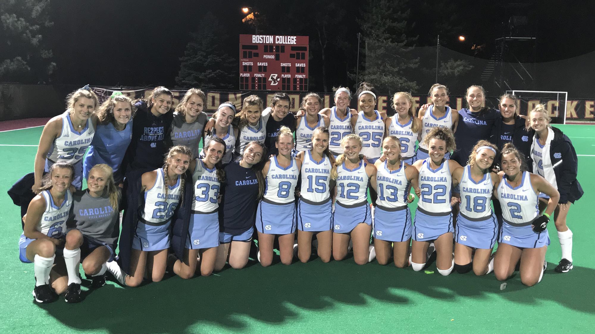 Field Hockey TopRanked UNC Clinches ACC Regular Season Title With Win