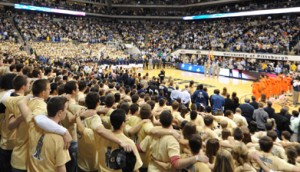 The Pittsburgh student section AKA Oakland Zoo (Panther Athletics)