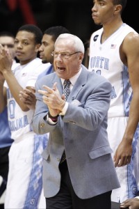 Roy Williams was fired up as usual (Todd Melet)