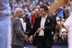 Pitino faced off with Roy in an outstanding coaching matchup (Todd Melet)