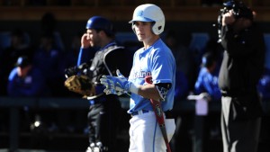 Logan Warmoth continued a great freshman year, going - with an RBI. (UNC Athletics)