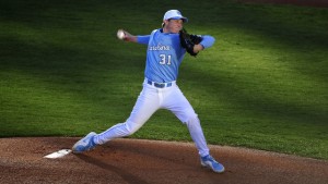 Trent Thornton retired all nine batters he faced on the way to his fourth save of the year. (UNC Athletics)
