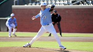 Zac Gallen pitched well in the first game, but was let down by his bullpen. (UNC Athletics)