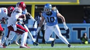 Jeff Schoettmer (10) and the UNC defense will attack USC quarterback Connor Mitch early and often. (UNC Athletics)