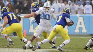 It'll be important for the Tar Heels to stay in their tackling lanes if they want to slow down the run. (UNC Athletics)