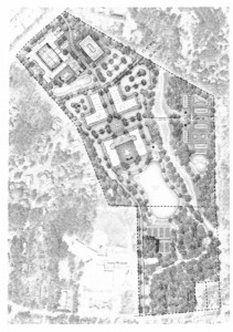 Site plan for American Legion property. Photo via Memorandum of Understanding.
