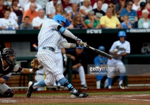 UCLA's Eric Filia drove in the game-winning run in the bottom of the 9th. (Getty Images file photo/Stephen Dunn)