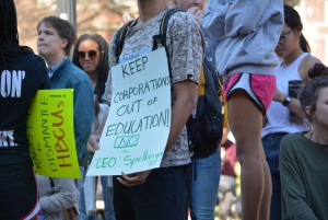 UNC Protest. Photo via Blake Hodge.