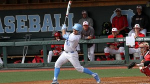 Tyler Ramirez went 3-for-4 with a HR and 3 RBI on Saturday. (Joe Bray/ UNC Athletics)