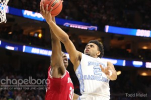Junior point guard Joel Berry will lead a new-look Tar Heel team that will spotlight some different--but familiar--names next season. (Todd Melet)