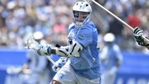 Chris Cloutier scored the game-winner in overtime, his 14th goal of the Final Four. (Jeffrey A. Camarati/ UNC Athletics)