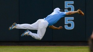 Ramirez made a number of spectacular plays for UNC throughout the year, his best in a Tar Heel uniform. (Jeffrey A. Camarati/ UNC Athletics)
