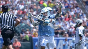 UNC becomes the first school to ever win the men's lacrosse national title with six losses. (Jeffrey A. Camarati/ UNC Athletics)