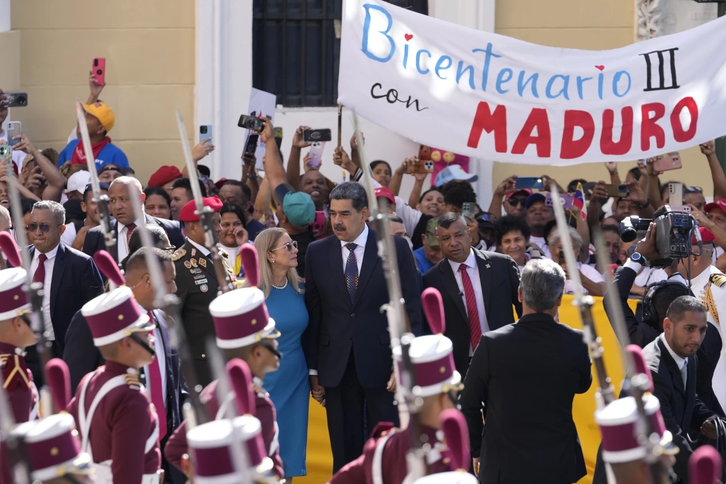 Venezuelan President Nicolás Maduro Is Sworn in Despite Credible