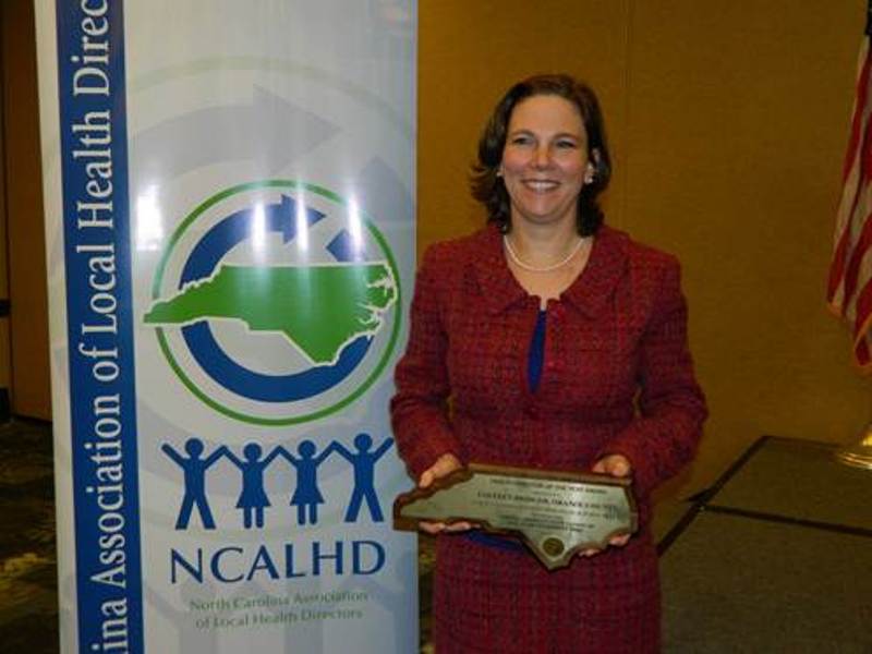 Dr. Colleen Bridger Named NC Health Director Of The Year