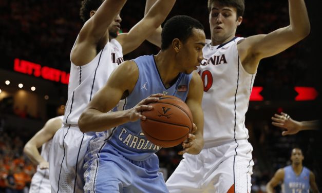 Tar Heels Can’t Keep Pace With Hot-Shooting Cavaliers, Fall 76-61