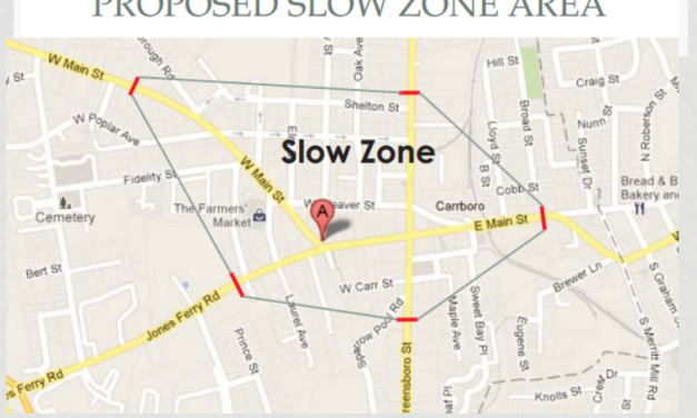 Carrboro Entertains Possible “Slow Zone” In Downtown
