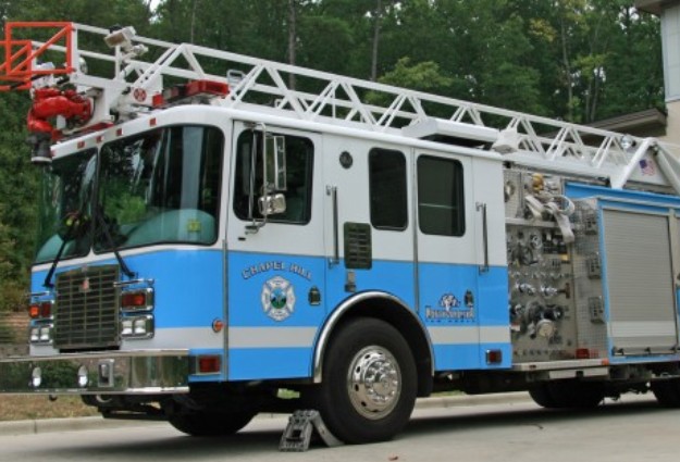 Firefighters Battle Heavy Chapel Hill Blaze