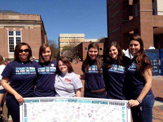 UNC Best Buddies Gears Up For “Spread The Word To End The Word”