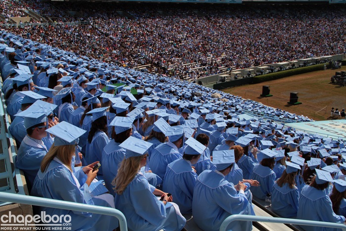 Commencement Celebration on Sunday in Chapel Hill