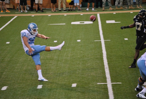 Strong-Legged UNC Punter Tommy Hibbard Proving His Worth