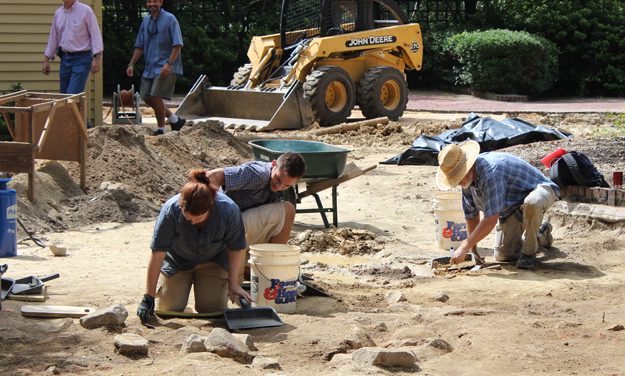 Former UNC President’s House Unearthed