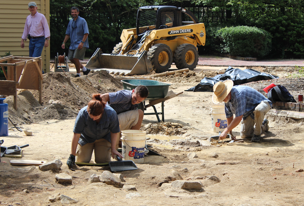 Former UNC President’s House Unearthed
