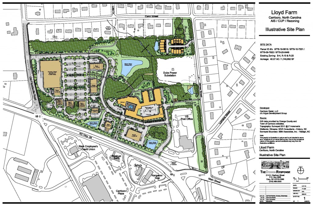 Lloyd Farm Illustrative Site Plan