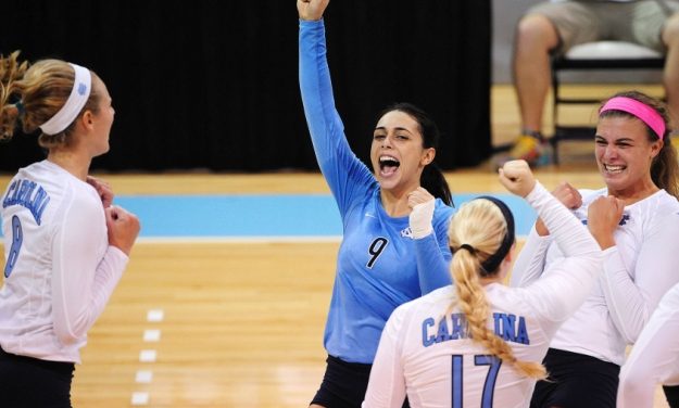 UNC Volleyball Up One Spot In AVCA Poll