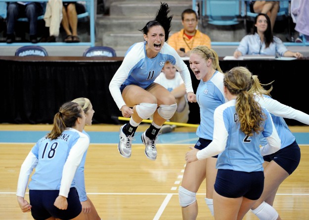 UNC Volleyball Soars to No. 7 Ranking in Coaches Poll