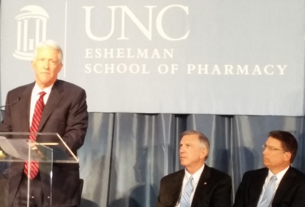 UNC Pharmacy School Receives $100M Donation from Eshelman