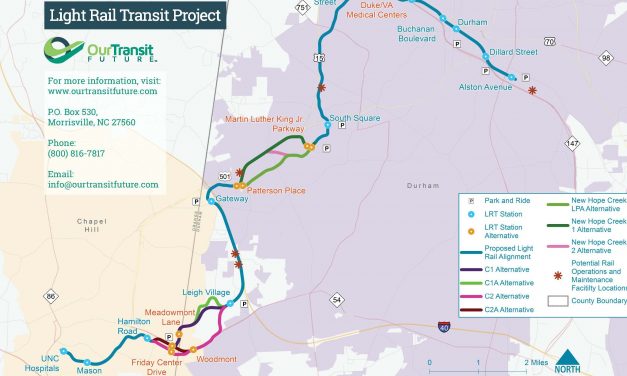 Chapel Hill Officials Discuss Light Rail Plan