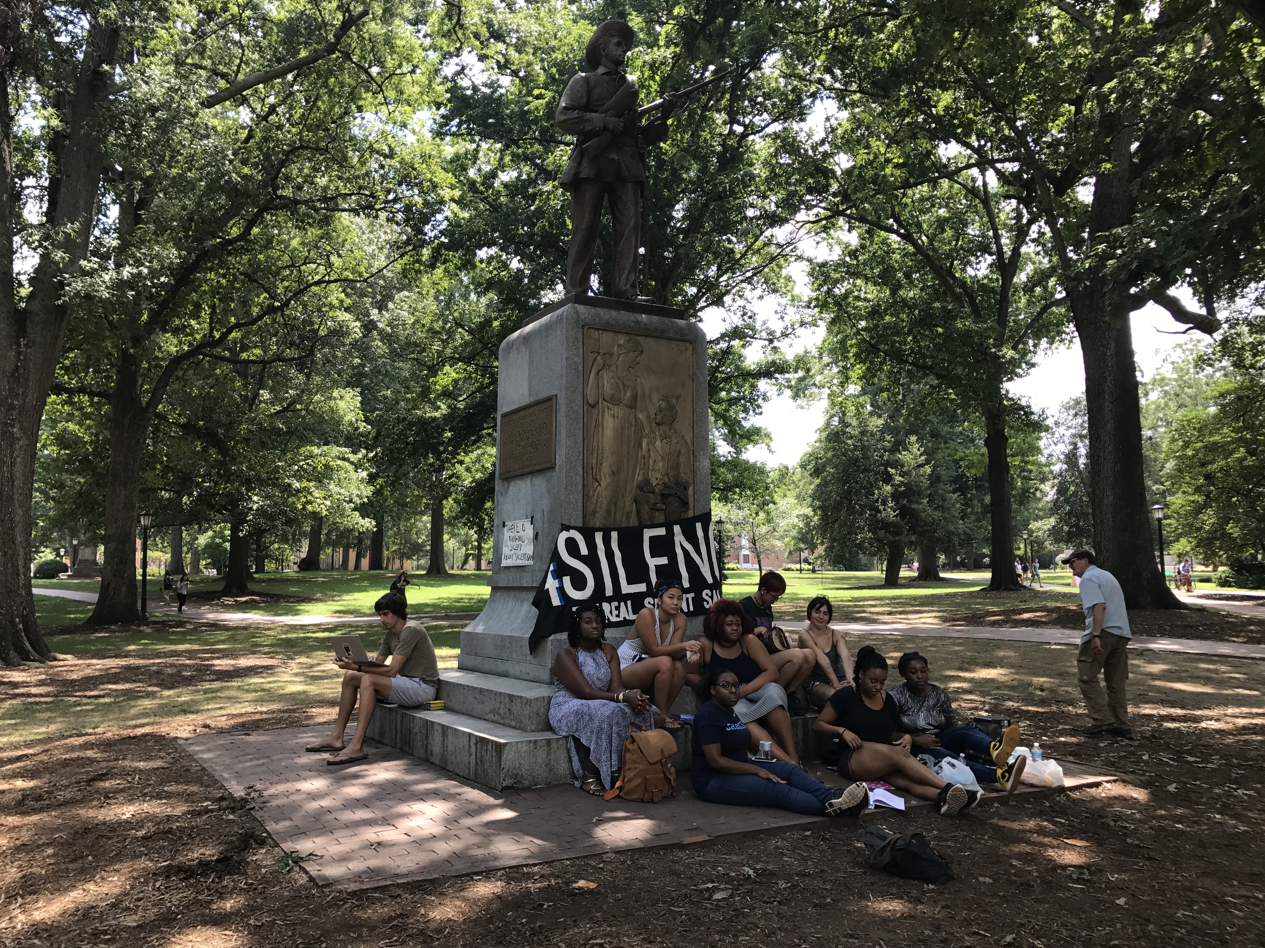 Silent Sam Protest Continues