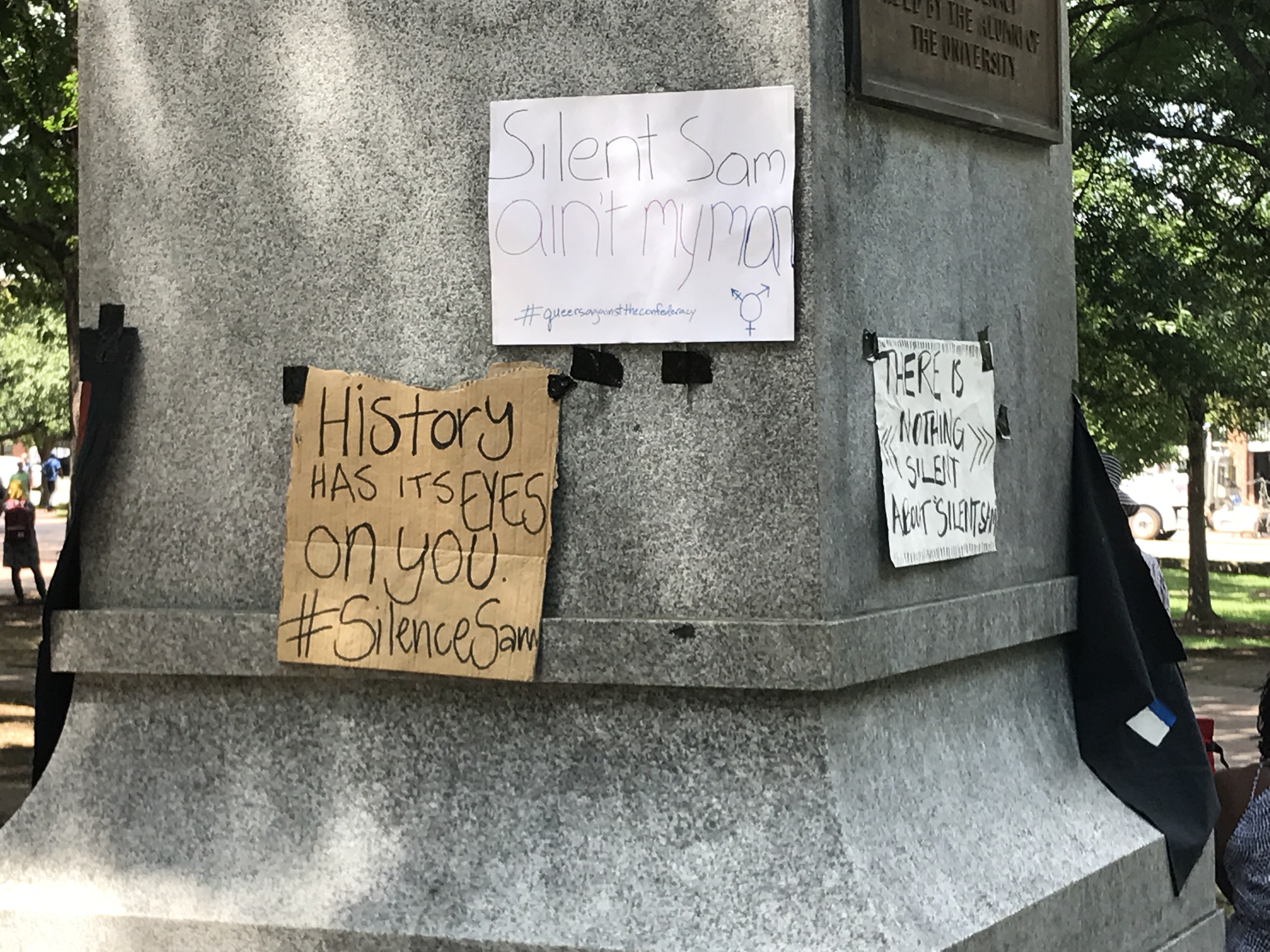 Silent Sam Protesters Identify Undercover UNC Police Officer