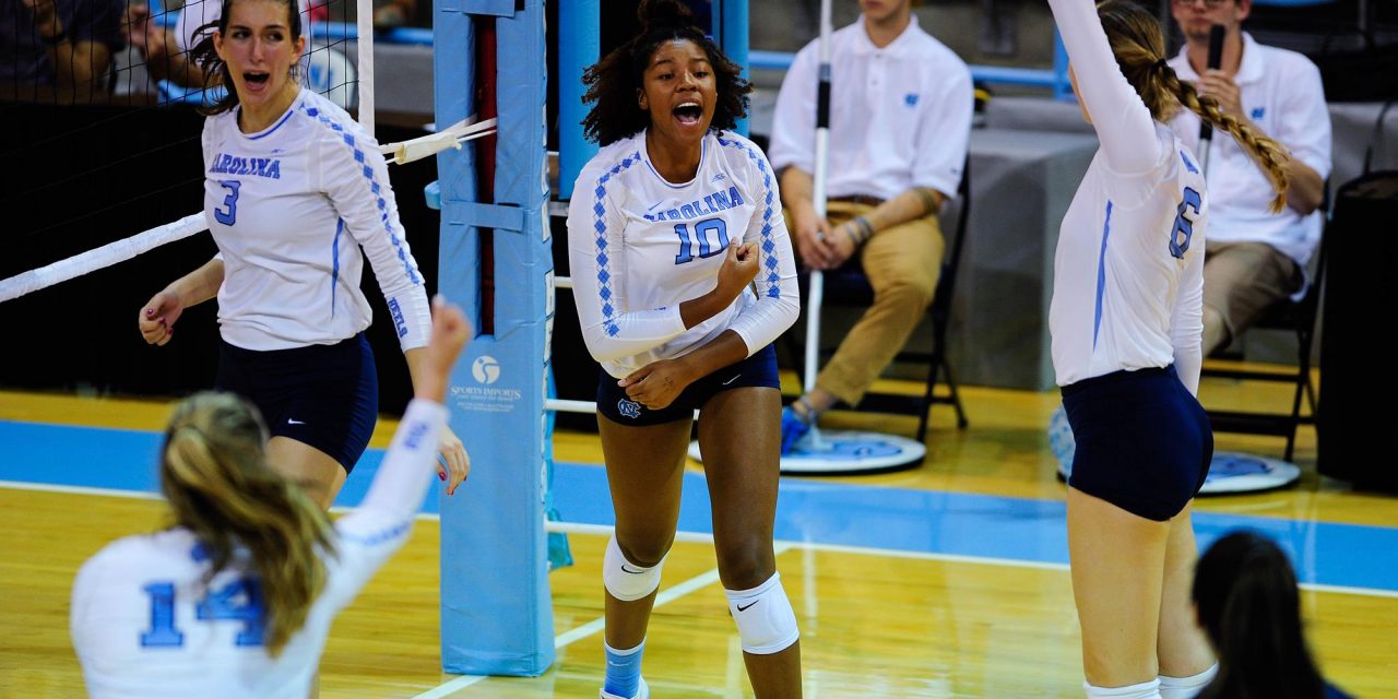 Volleyball: Tar Heels Knock Off Clemson For Second Straight ACC Win