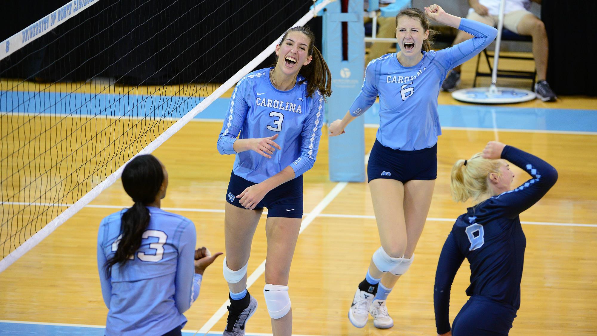 Volleyball: Tar Heels Earn Hard-Fought Rivalry Win Over Duke 