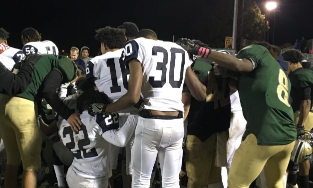Hornets Reduce Mistakes and Deny Chargers Big 8 – 3A Title Celebration