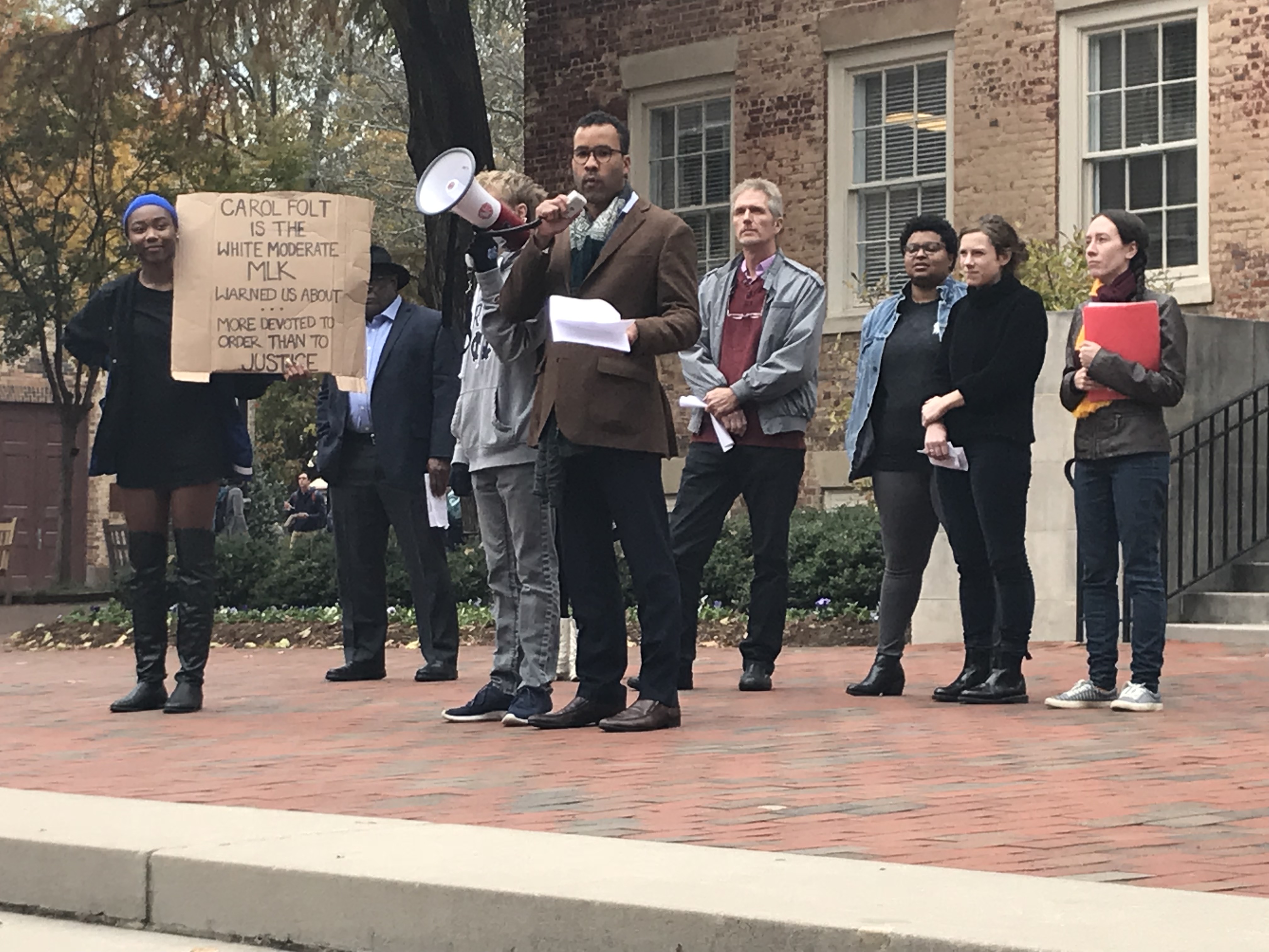 Protesters Rally Against UNC’s Silent Sam
