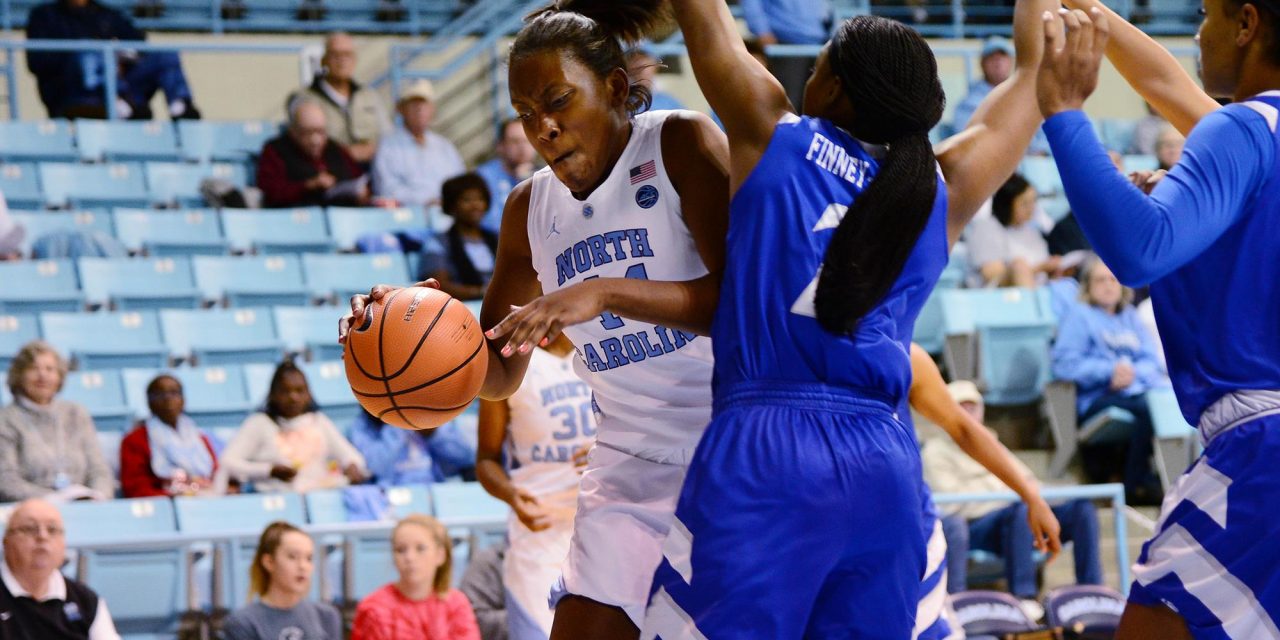 Dominant Inside Play Carries UNC Women’s Hoops Past Hartford